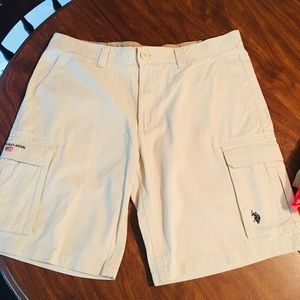 NWT Men’s 38 Tan Polo Cargo Shorts